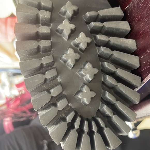 Maje Platform Loafers with silver plate, NWT EU 36, US 5.5/6 Leather Mary Jane - Picture 5 of 5